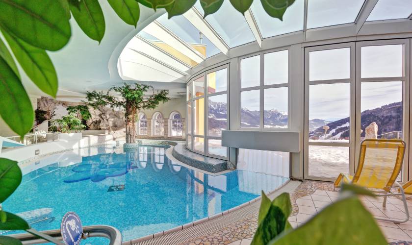 Indoor Pool im Hotel Schütterhof in Schladming